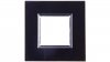 DANTE Ramka pojedyncza szkło BLACK GLASS 4509181